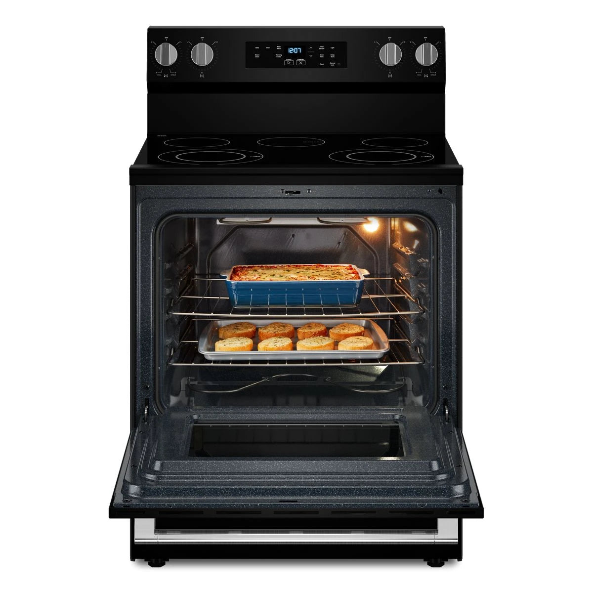 30-Inch Wide Electric Range With Steam Clean - 5.3 cu. ft. - (MFES4030RB)