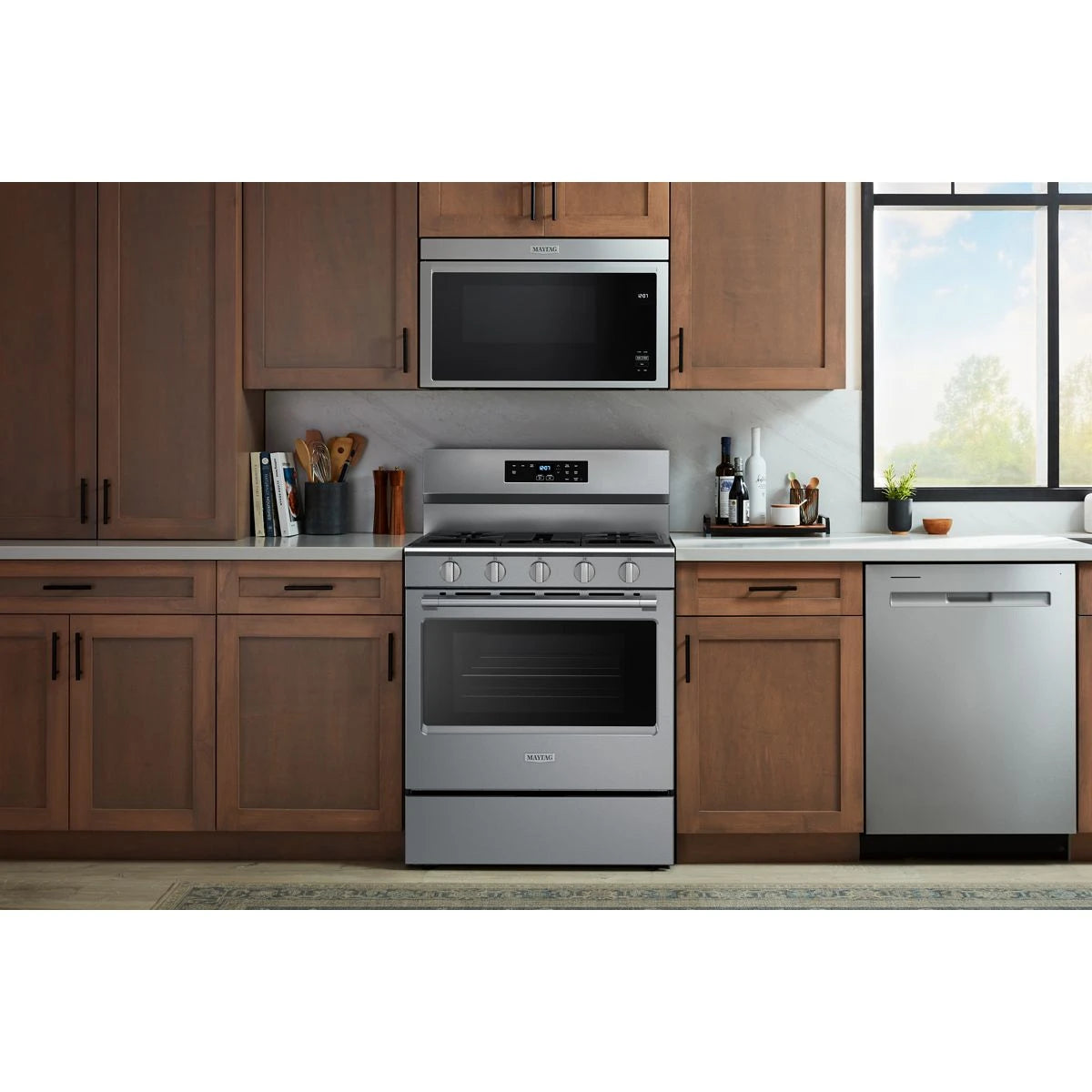 30-Inch Wide Gas Range With No Preheat Air Fry and Air Baking - 5.0 cu. ft. - (MFGS6030RZ)
