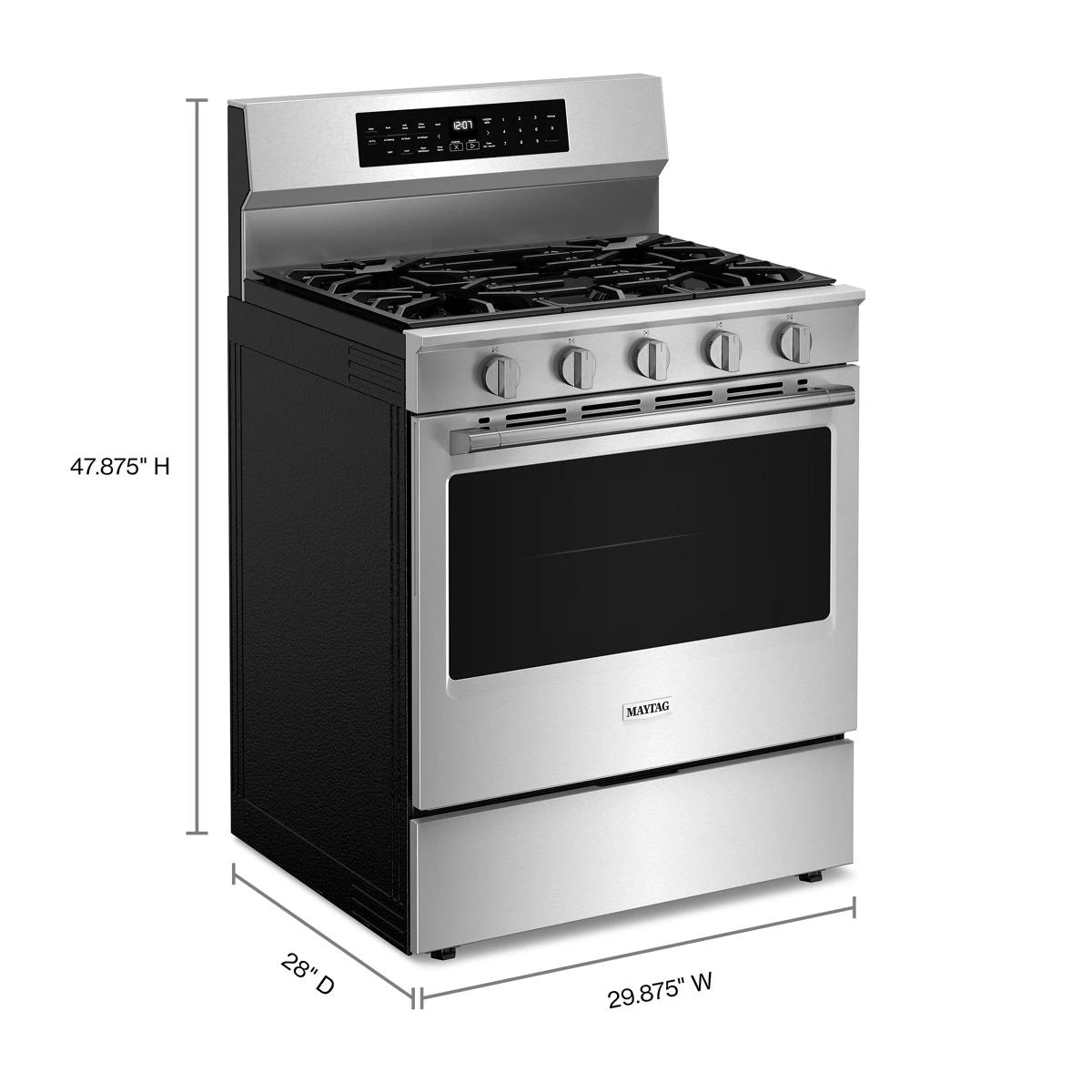 30-Inch Wide Gas Range With Grill Mode - 5.0 cu. ft. - (MFGS8030RZ)
