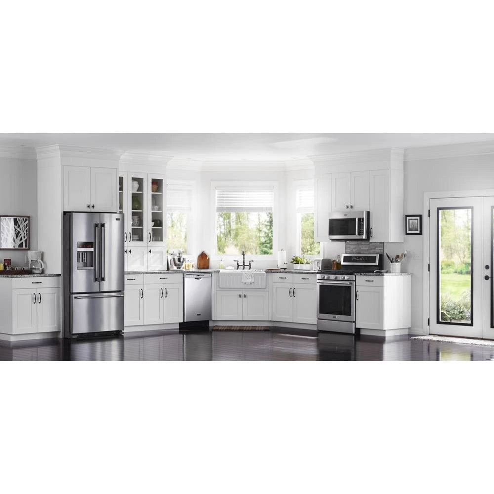36- Inch Wide French Door Refrigerator with PowerCold(R) Feature - 25 Cu. Ft. - (MFI2570FEZ) - MAYTAG