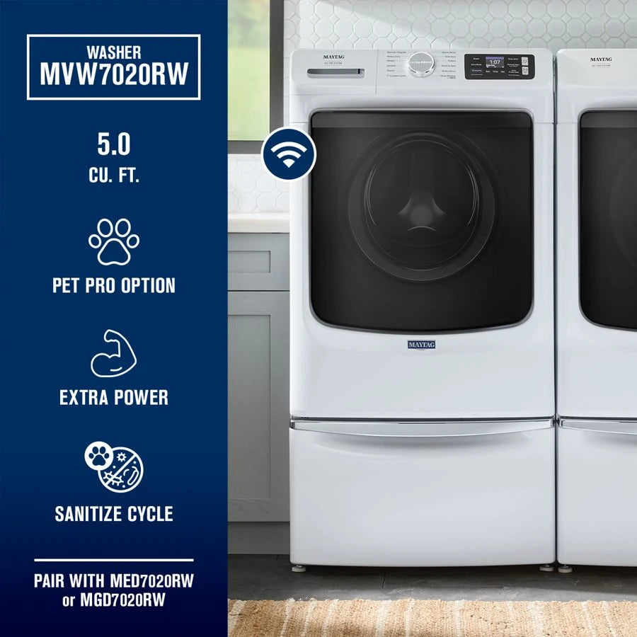 Smart Pet Pro Front Load Washer - 5.0 CU. FT. - (MFW7020RW)