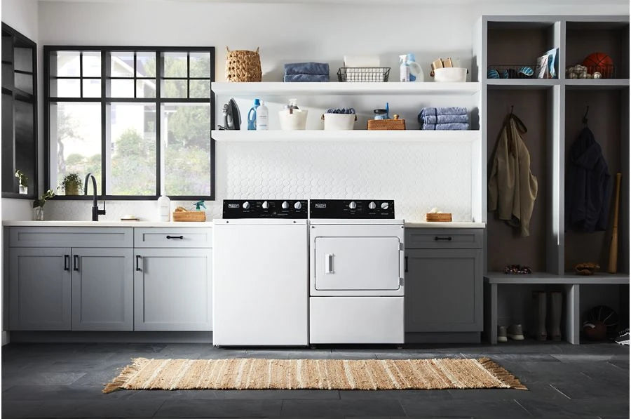 Commercial-Grade Residential Dryer - 7.4 cu. ft. - (MGDP585GW)