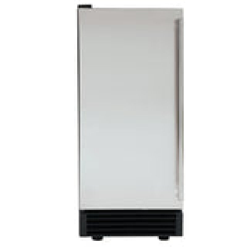 Maxx Ice 50 lb. Freestanding Icemaker in Stainless Steel and Black - (MIM50)