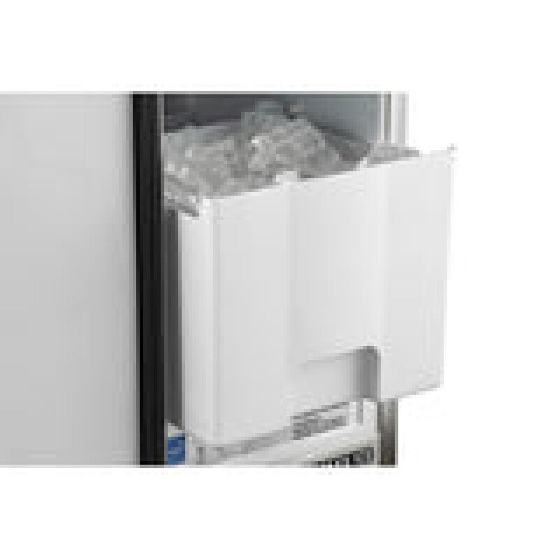 Maxx Ice Outdoor 50 lb. Freestanding Icemaker in Stainless Steel and Black - (MIM50O)