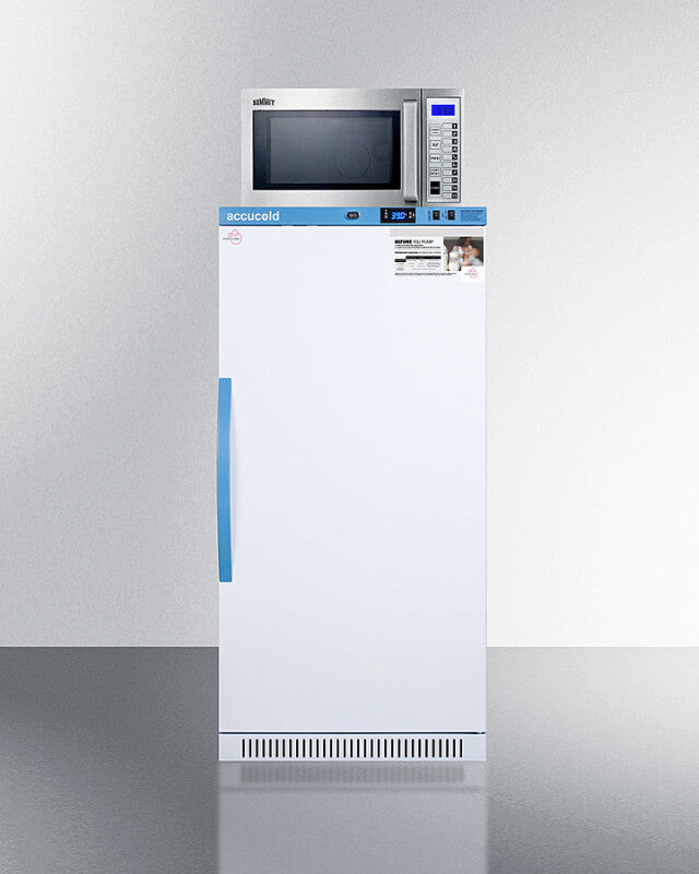 8 CU.FT. Momcube Breast Milk Refrigerator/microwave Combination - (MLRS8MCLKSCM1000SS)