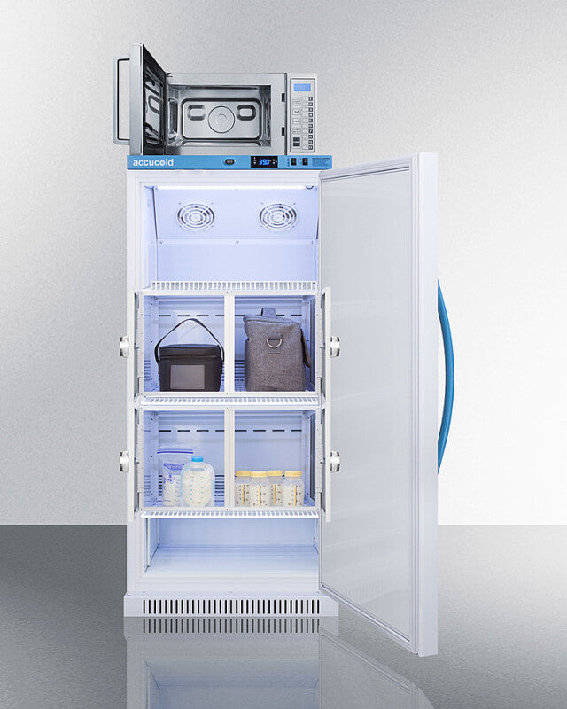 8 CU.FT. Momcube Breast Milk Refrigerator/microwave Combination - (MLRS8MCLKSCM1000SS)