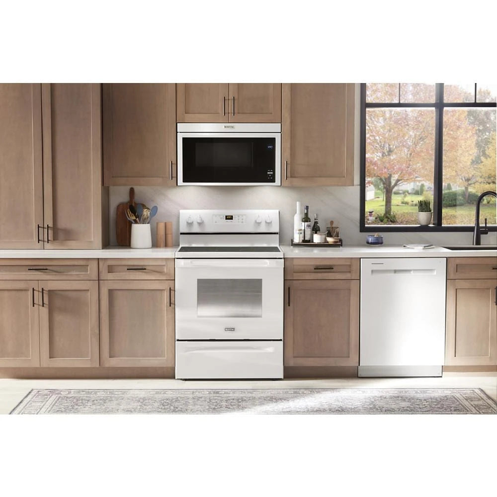 Over-the-Range Flush Built-In Microwave - 1.1 Cu. Ft. - (MMMF6030PW) - MAYTAG