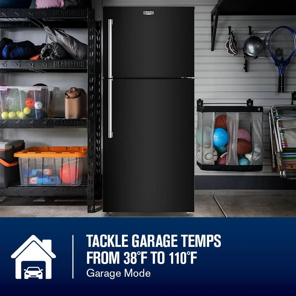 30-Inch Wide Top-Freezer Refrigerator with Garage Mode?19 Cu. Ft. - (MRTX5119SB)