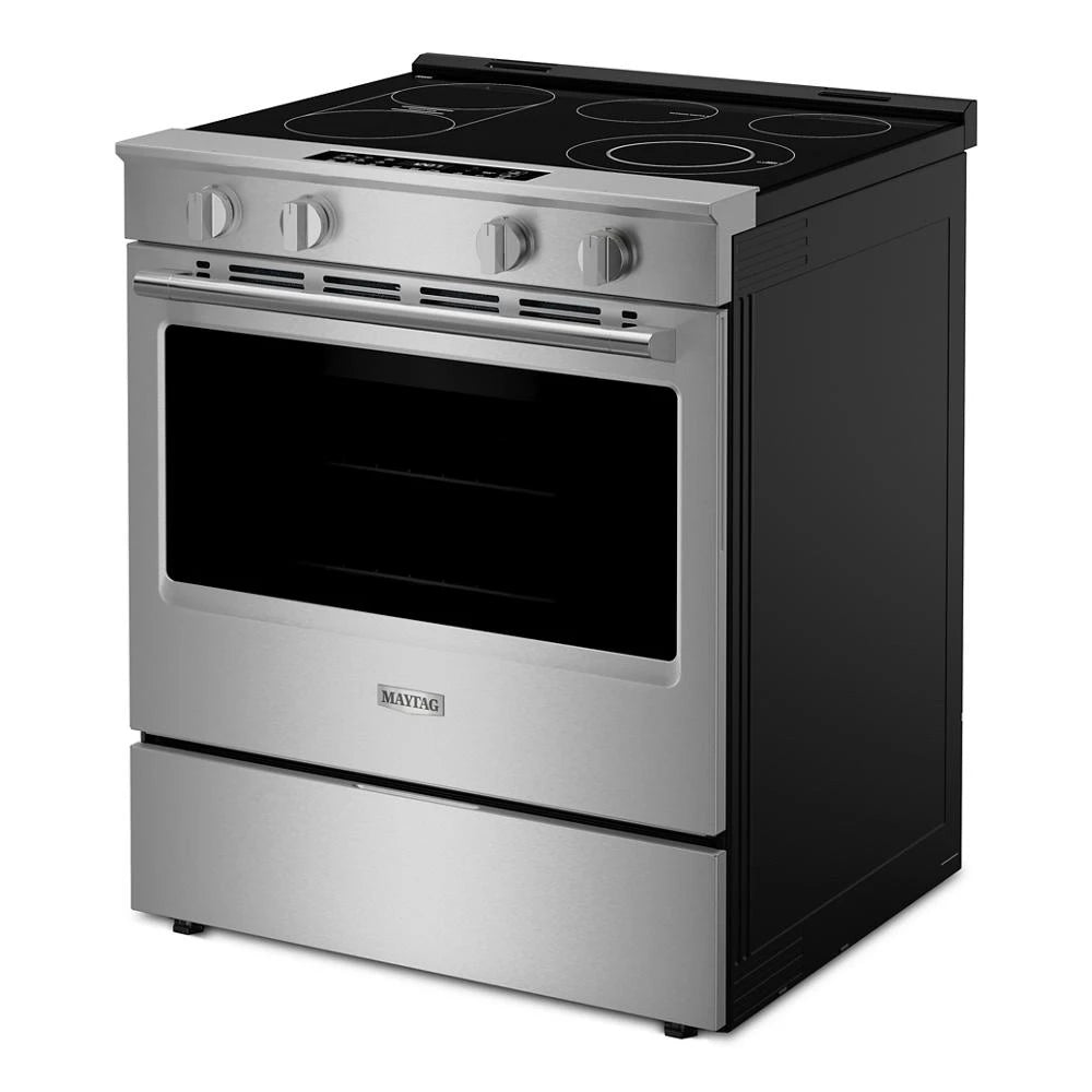30-Inch Wide Slide-In Electric Range with Grill Mode and No Preheat Air Fry - 5.3 Cu. Ft. - (MSES7030SZ)