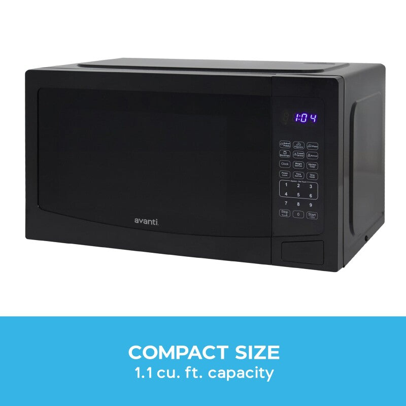 Avanti Microwave Oven, 1.1 cu. ft. Capacity - (MT115V3S) - AVANTI