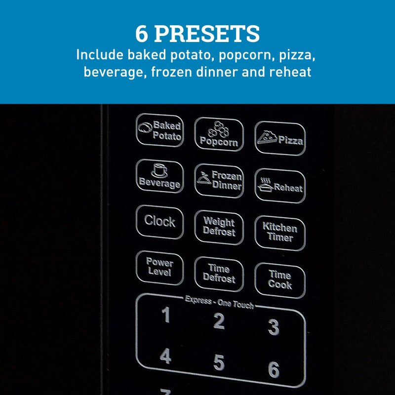 Avanti Microwave Oven, 1.1 cu. ft. Capacity - (MT115V3S) - AVANTI
