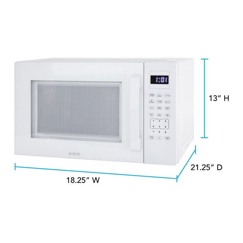 1.4 cu. ft. Microwave Oven - (MT150V0W) - AVANTI