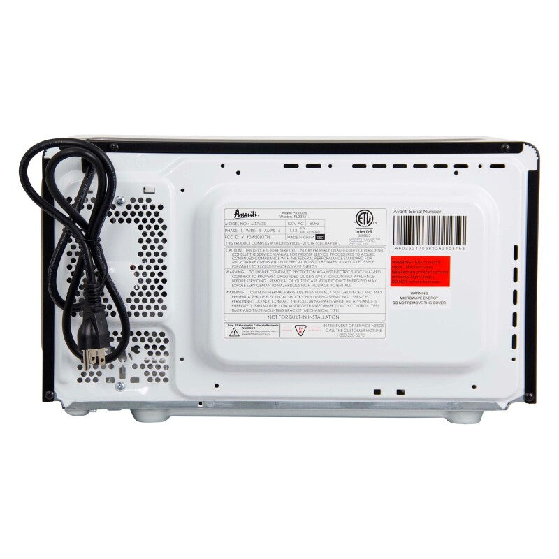 0.7 cu. ft. Microwave Oven - (MT7V1B) - AVANTI