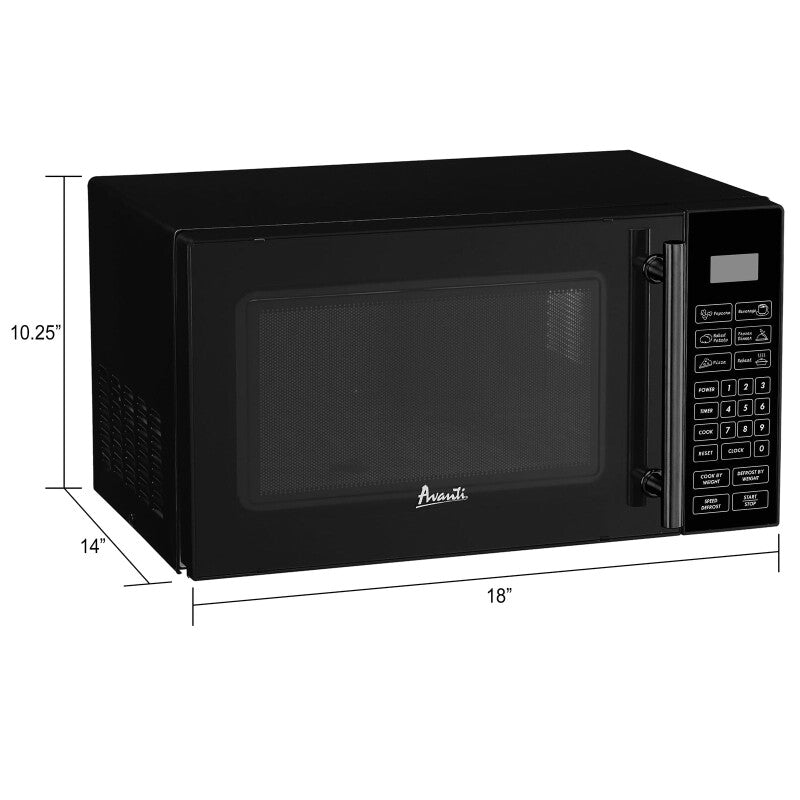 0.8 cu. ft. Countertop Microwave Oven - (MT81K1BH) - AVANTI