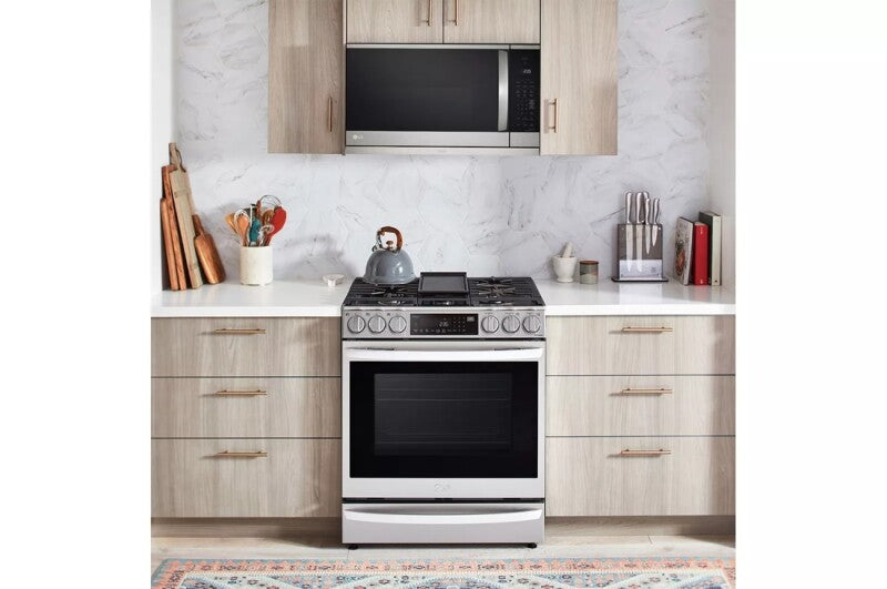 2.1 cu. ft. Smart Over-the-Range Microwave with ExtendaVent(R) 2.0 - (MVEL2125F) - LG