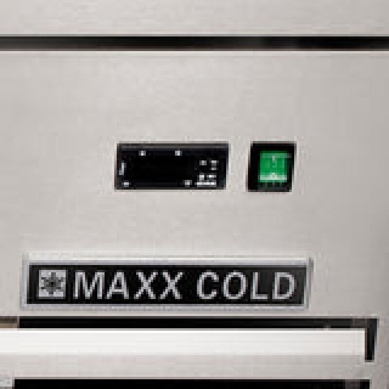 Maxx Cold Two-Drawer Refrigerated Chef Base, 6.5 cu. ft. Storage Capacity, in Stainless Steel - (MXCB48HC)