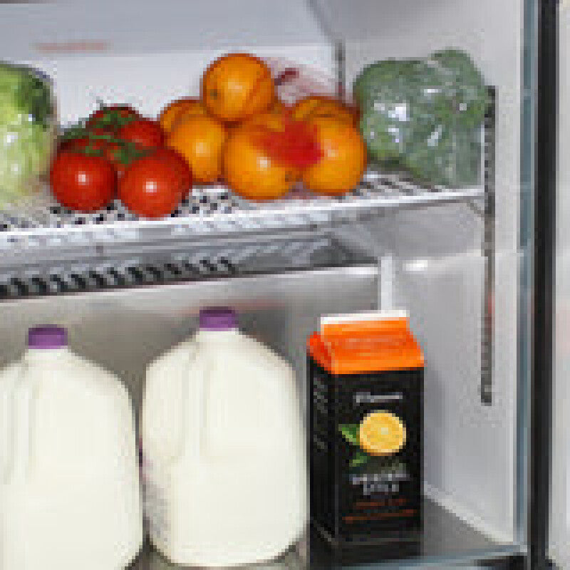 Maxx Cold Single Door Undercounter Refrigerator, 6.5 cu. ft. Storage Capacity, in Stainless Steel - (MXCR27UHC)