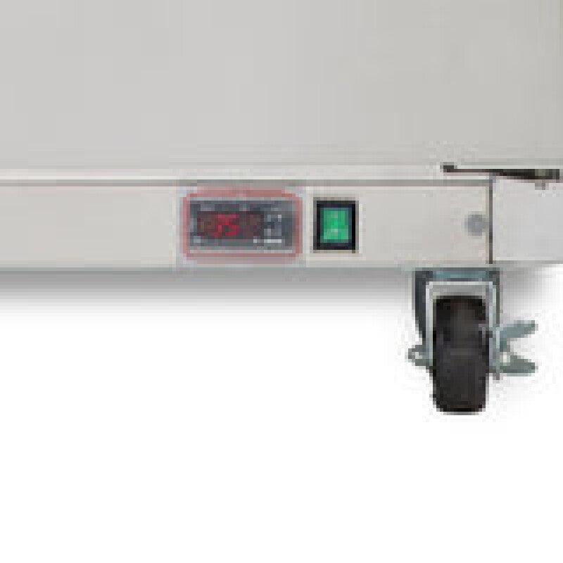 Maxx Cold Double Door Undercounter Refrigerator, 12 cu. ft. Storage Capacity, in Stainless Steel - (MXCR48UHC)