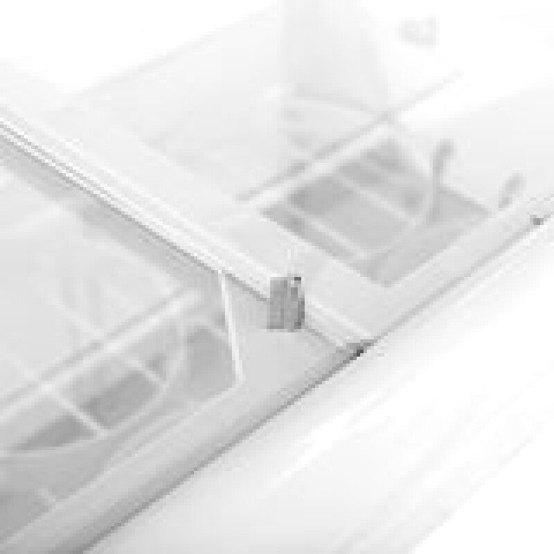 Maxx Cold Sliding Glass Top Mobile Ice Cream Display Freezer, 16 cu. ft. (453L), in White - (MXF71F)
