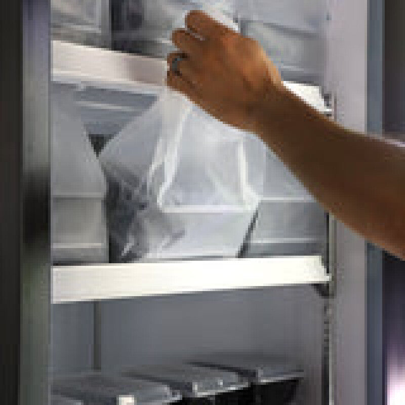 Maxx Cold Double Glass Door Merchandiser Freezer, Large Storage Capacity, 50 cu. ft., in Black - (MXGDM50FBHC)