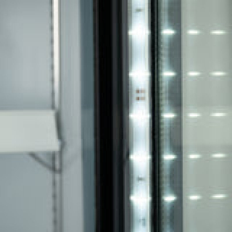 Maxx Cold Single Glass Door Merchandiser Refrigerator, 23 cu. ft., Energy Star, in Black - (MXM123RBHC)