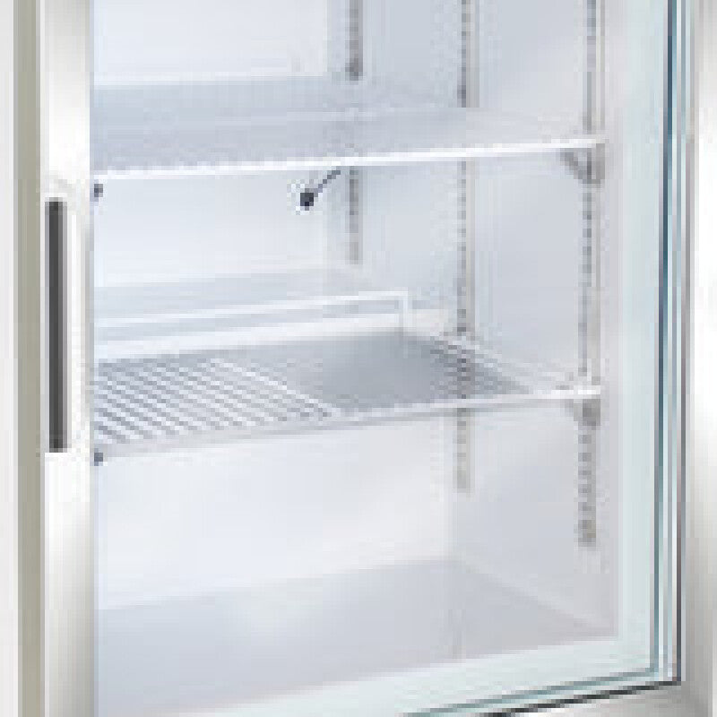 Maxx Cold Merchandiser Freezer, Countertop, 3.5 cu. ft. Storage Capacity, in White - (MXM135FHC)