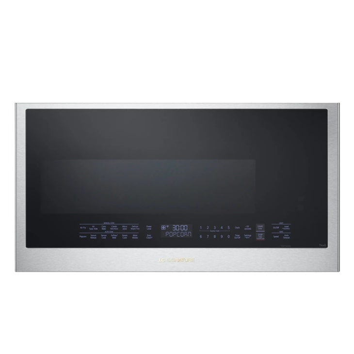 LG SIGNATURE MHEU1738X over the range microwave gallery view