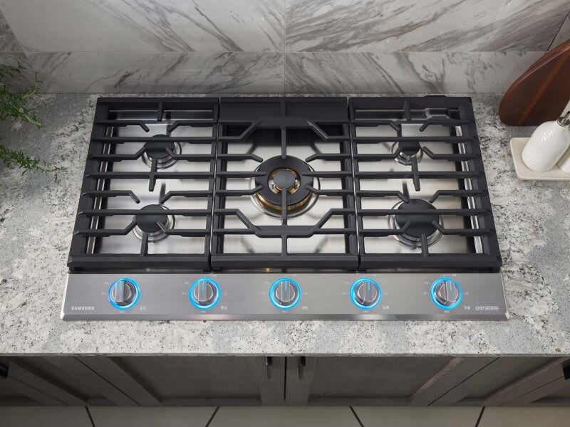 30" Chef Collection Gas Cooktop with 22K BTU Dual Power Burner - (NA30N9755TSAA)