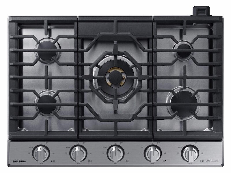 36" Chef Collection Gas Cooktop with 22K BTU Dual Power Burner - (NA36N9755TMAA)