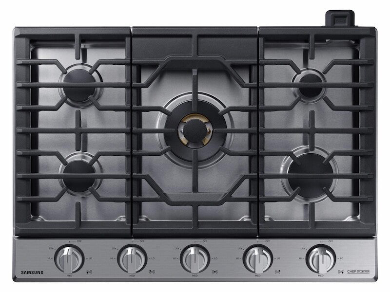 36" Chef Collection Gas Cooktop with 22K BTU Dual Power Burner - (NA36N9755TSAA)