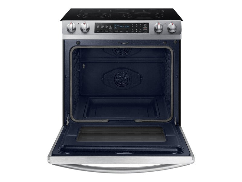 5.8 cu. ft. Slide-in Electric Range in Stainless Steel - (NE58K9430SS) - SAMSUNG