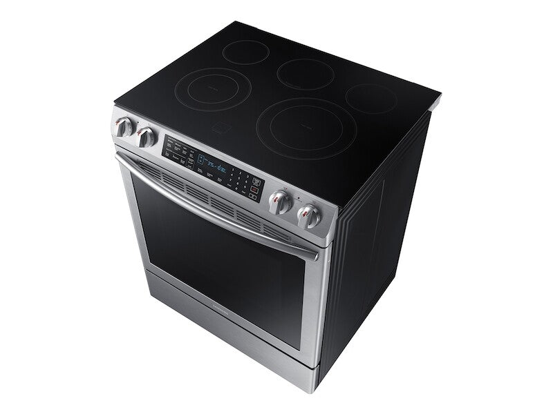 5.8 cu. ft. Slide-in Electric Range in Stainless Steel - (NE58K9430SS) - SAMSUNG