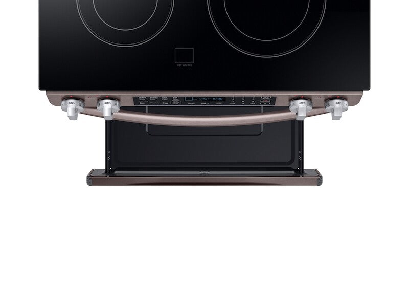 5.8 cu. ft. Slide-In Electric Range in Black Stainless Steel - (NE58R9431SG) - SAMSUNG