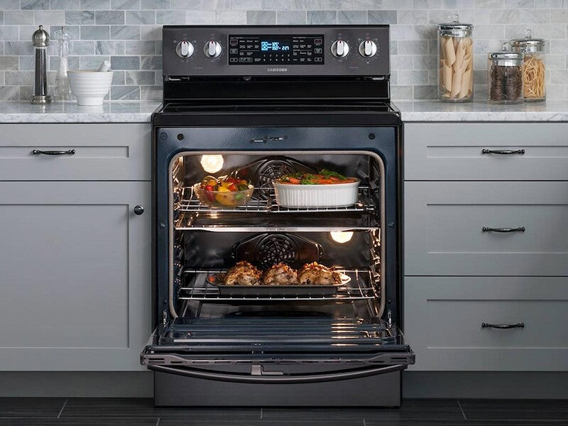 5.9 cu. ft. Freestanding Electric Range with Flex Duo & Dual Door - (NE59J7850WGAA)