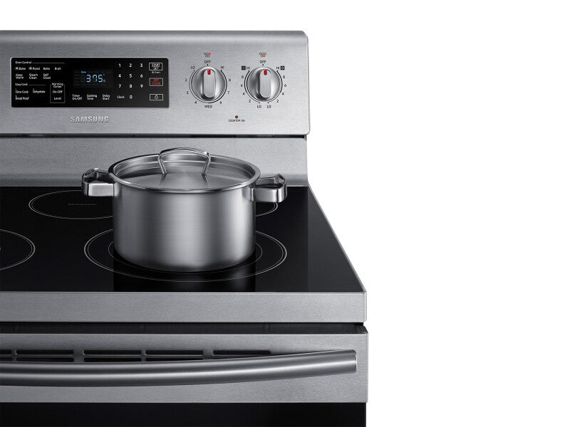5.9 cu. ft. Freestanding Electric Range with Convection in White - (NE59M4320SW) - SAMSUNG