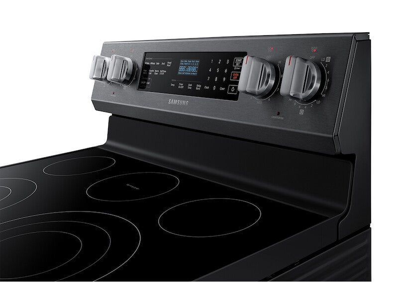 5.9 cu. ft. Freestanding Electric Range with True Convection in Black Stainless Steel - (NE59N6630SG)
