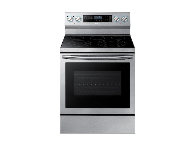 5.9 cu. ft. Freestanding Electric Range with True Convection & Steam Assist in Stainless Steel - (NE59N6650SS) - SAMSUNG