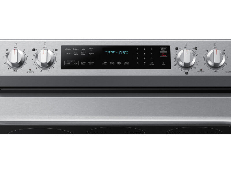 6.3 cu. ft. Smart Freestanding ENERGY STAR® Certified Electric Range with Air Fry and Griddle in Stainless Steel - (NE63D6711SRAA)