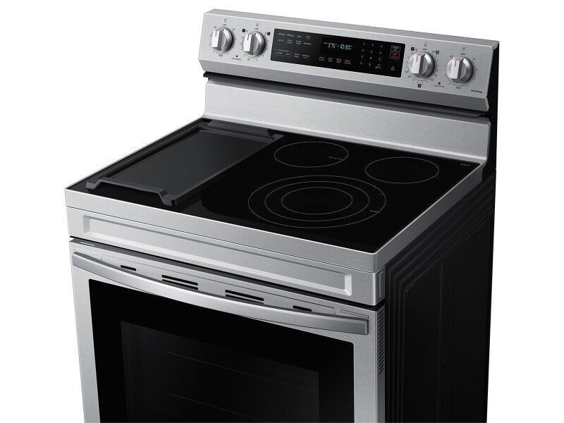 6.3 cu. ft. Smart Freestanding ENERGY STAR® Certified Electric Range with Air Fry and Griddle in Stainless Steel - (NE63D6711SRAA)
