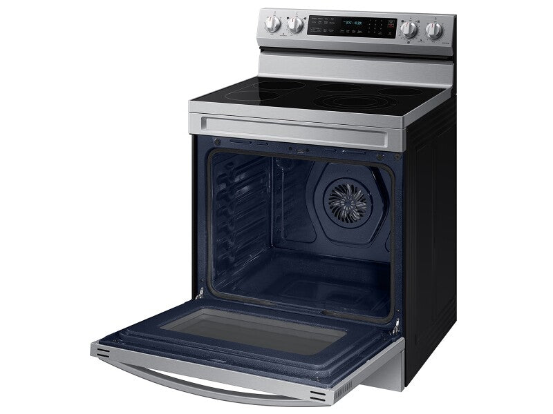 6.3 cu. ft. Smart Freestanding ENERGY STAR® Certified Electric Range with Air Fry and Griddle in Stainless Steel - (NE63D6711SRAA)