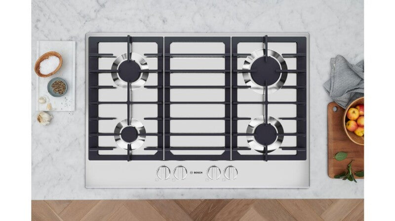 300 Series Gas Cooktop 30" Stainless steel - (NGM3051UC) - BOSCH