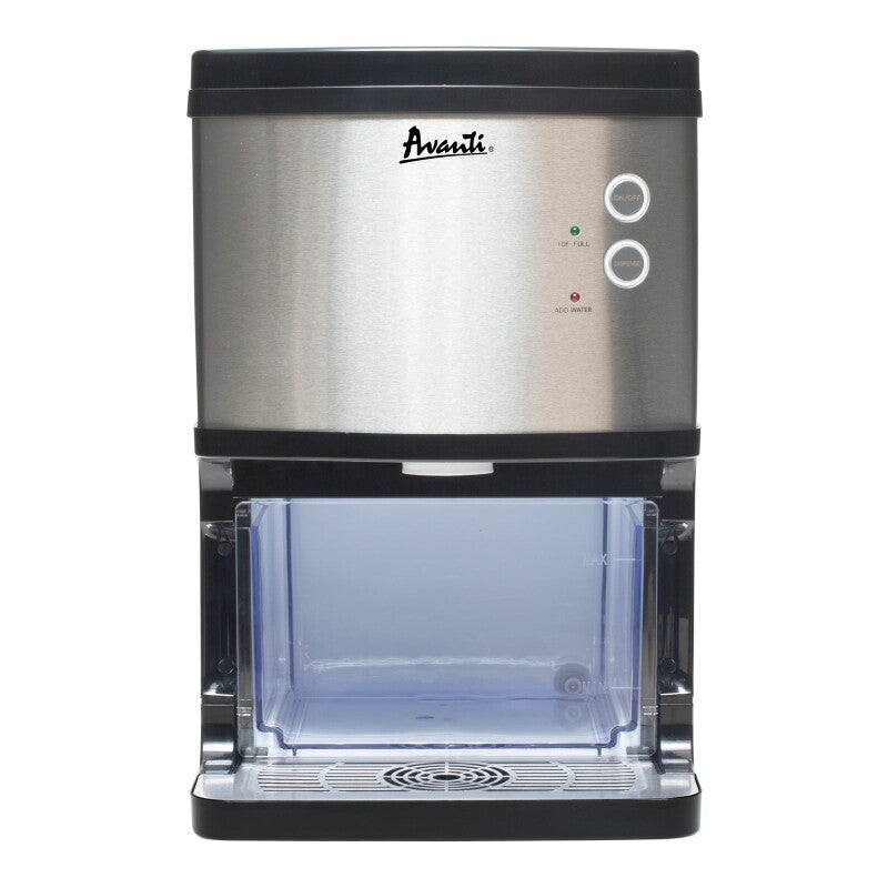 Avanti ELITE Series Countertop Nugget Ice Maker and Dispenser, 33 lbs - (NIMD3314BSIS) - AVANTI