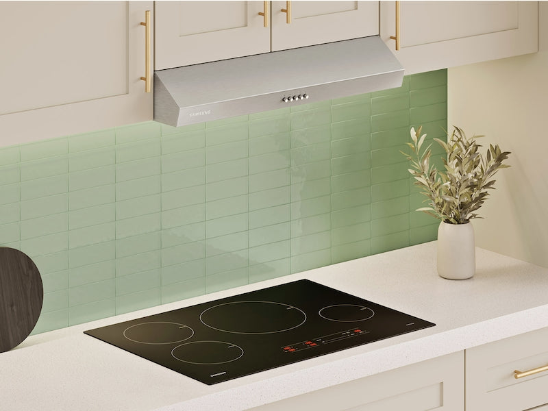 Samsung NK30B3500US 30 in. Convertible Standard Style Range Hood with 350 CFM, 3 Fan Speeds & 2 LED Lights - Stainless Steel