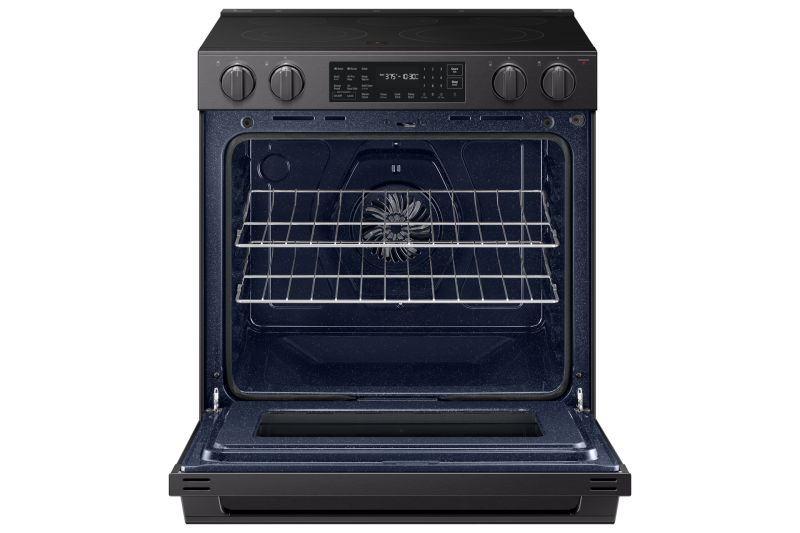Bespoke Smart Slide-in Electric Range Pro Style Design | Air Fry Max True Convection - (NSE80H63SEAA) -