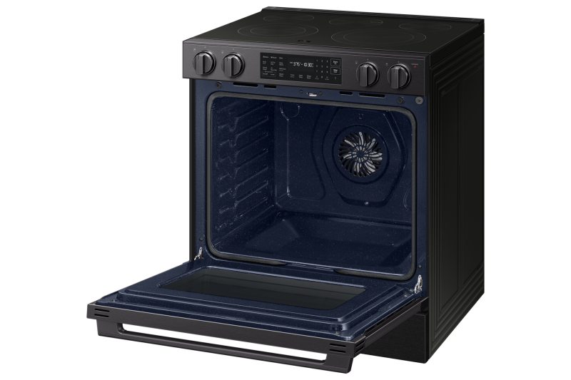 Bespoke Smart Slide-in Electric Range Pro Style Design | Air Fry Max True Convection - (NSE80H63SEAA) -
