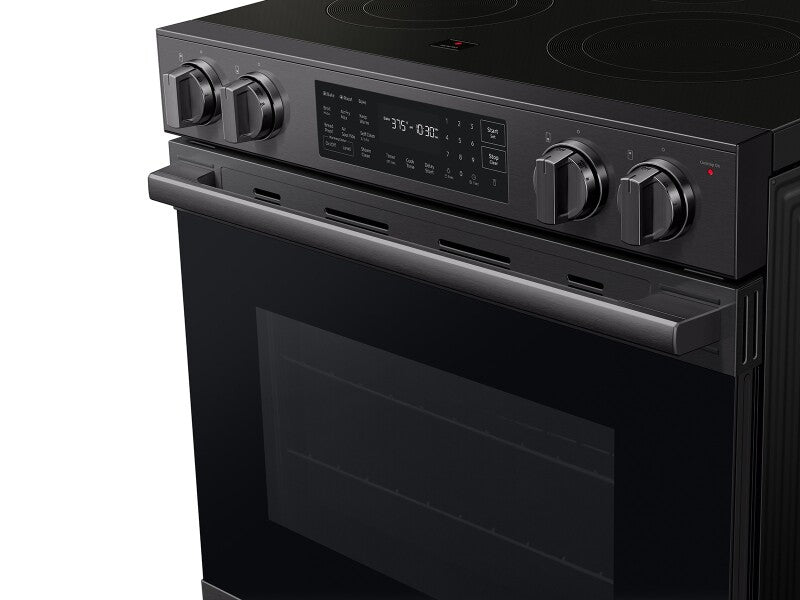Bespoke Smart Slide-in Electric Range Pro Style Design | Air Fry Max True Convection - (NSE80H63SEAA) -