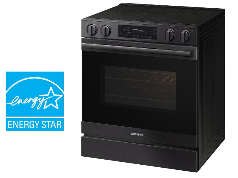 Bespoke Smart Slide-in Electric Range Pro Style Design | Air Fry Max True Convection - (NSE80H63SEAA) -