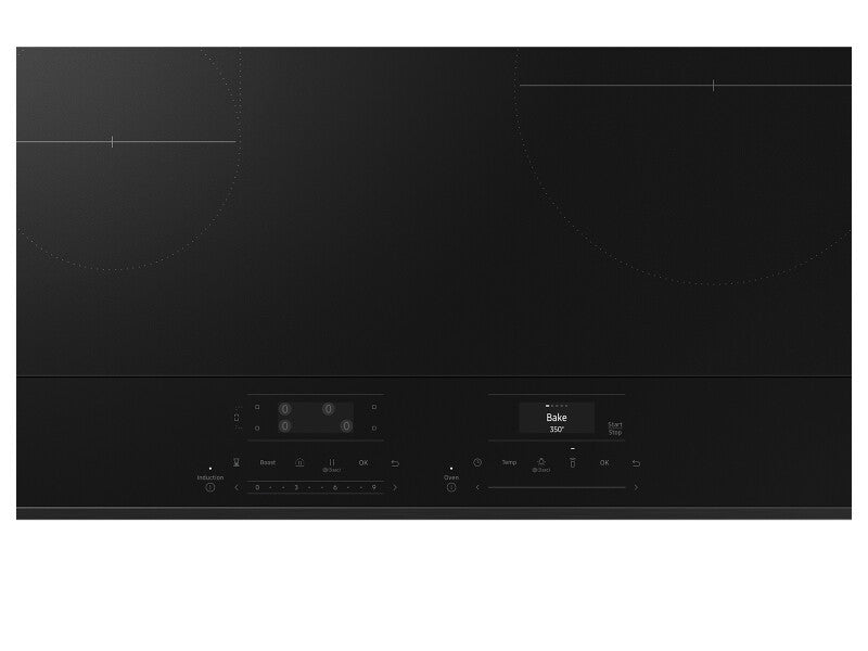 Bespoke 6.3 cu. ft. Smart Slide-In Induction Range with Anti-Scratch Glass Cooktop in Stainless Steel - (NSI6DG9100SRAA)