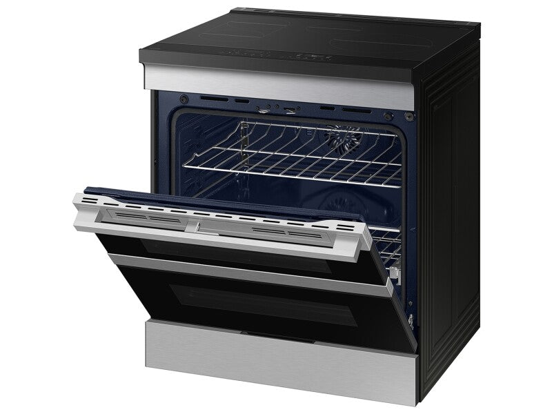 Bespoke Smart Slide-In Induction Range 6.3 cu. ft. with Flex Duo™ & Ambient Edge Lighting™ in Stainless Steel - (NSI6DG9550SRAA)