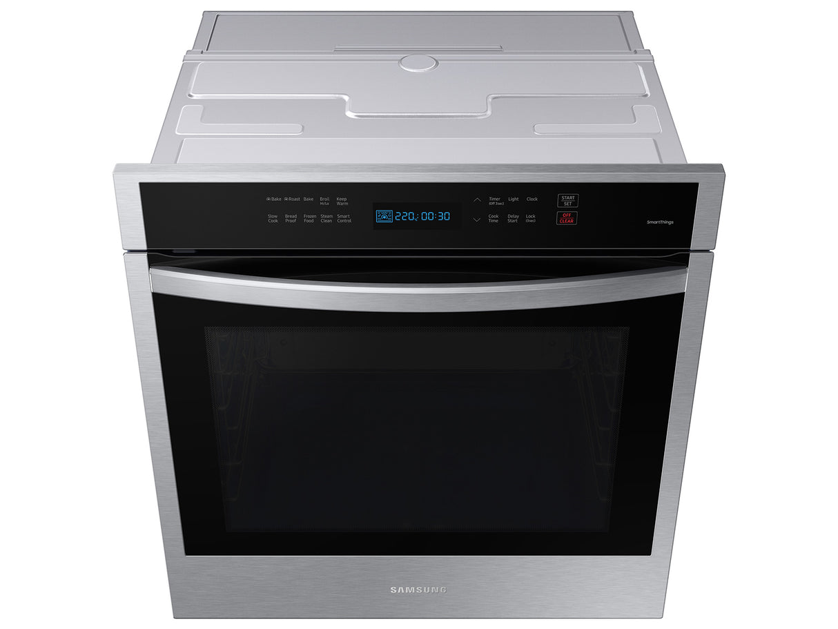 6.0 cu. ft. Smart Freestanding Gas Range with 18K BTU Dual Power Burner & Self Clean in Black Stainless Steel - (NX60A6311SG)